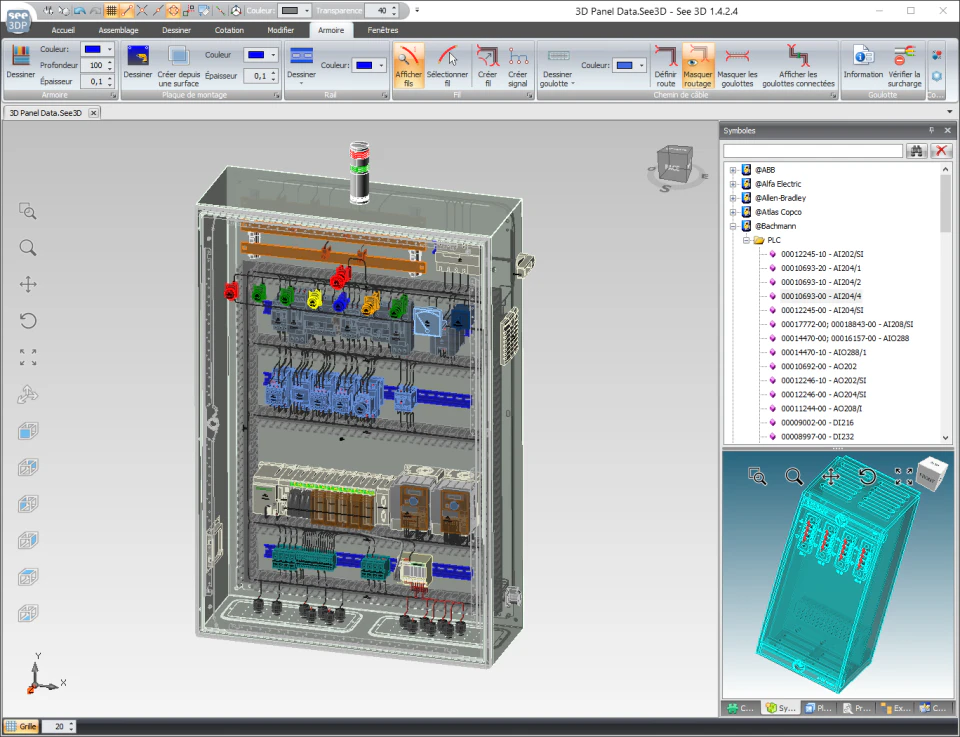 screenshot of SEE Electrical